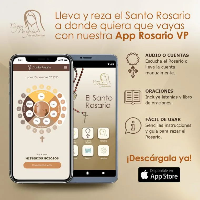 Pantallas de la app App Rosario VP